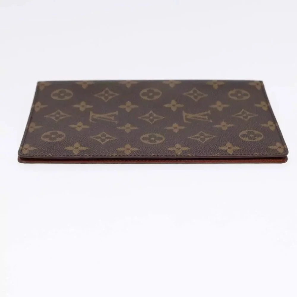 LOUIS VUITTON Monogram Note Cover LV Auth